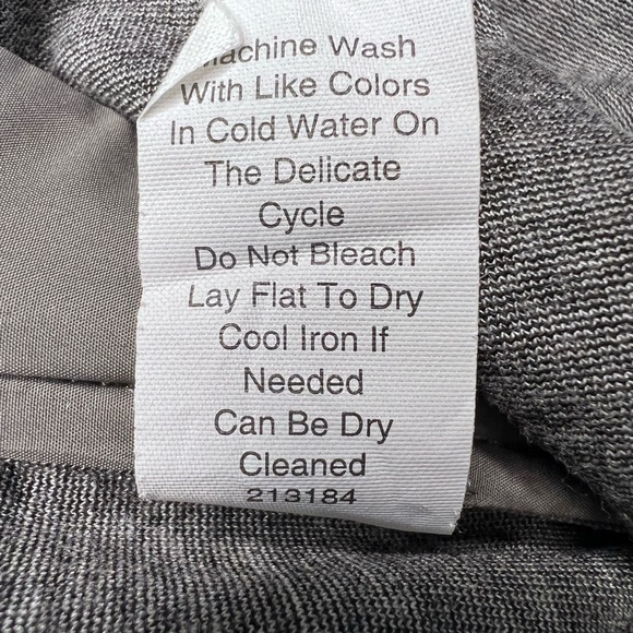 Cabi Newport Pants Stone Gray #814 Ponte Stretch Knit - size 6 - Picture 8 of 11